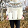 LED Kubbelys Nordic White Ø10x25 cm - Bilde 7