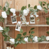 Girlander blomster rose hvit - Bilde 2