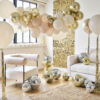 Shimmer vegg i gull - backdrop - 12 stk paneler - Bilde 3