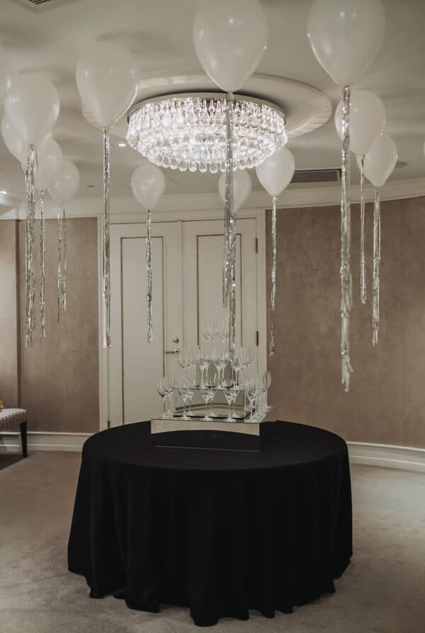Ceiling ballonger - med strass 10 stk - Bilde 4