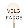 Jumboballong med tassels - Velg farge selv